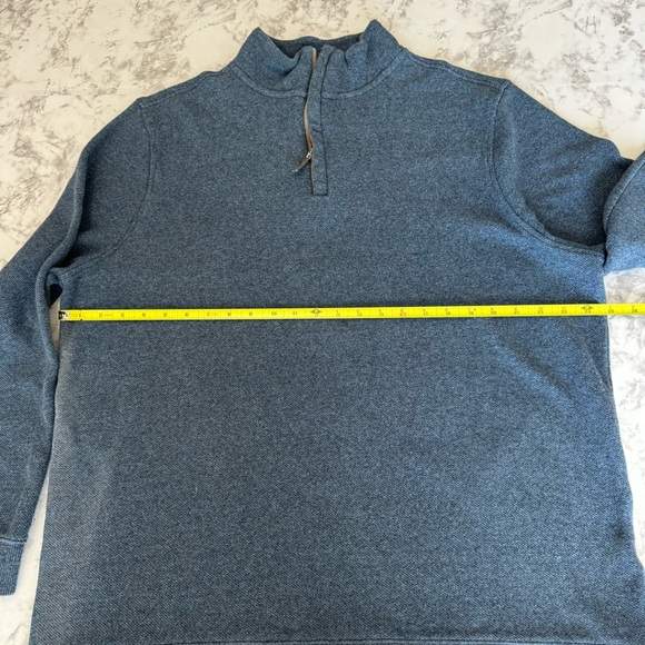 Tasso Elba Men’s Blue Sweater Mock Neck Sz XXL - Picture 6 of 8